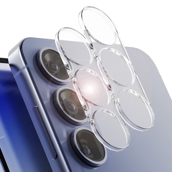 누아트 후면 카메라 렌즈 강화유리 액정보호필름 2p 세트 투명