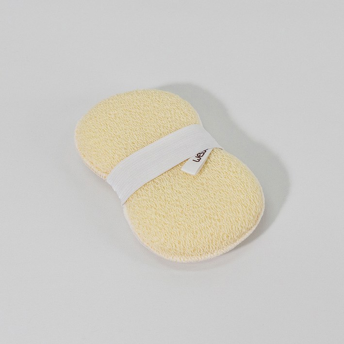 웨신 핸디핏 샤워스펀지, 베이지, 1개