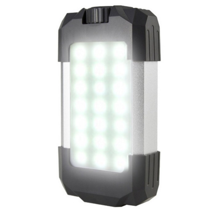 테크진 LED 충전식 휴대용 캠핑랜턴 10400mAh