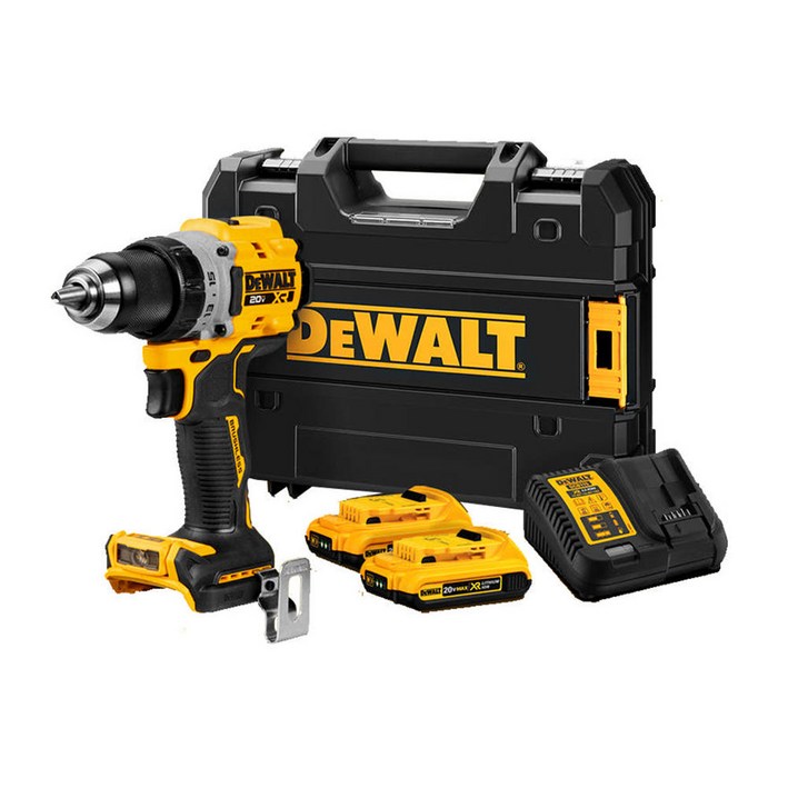 디월트 충전드릴 DCD800D2T 드라이버 컴팩트 세트 2.0Ah 20V MAX, 1세트 디월트 충전드릴 DCD800D2T 드라이버 컴팩트 세트 2.0Ah 20V MAX, 1세트