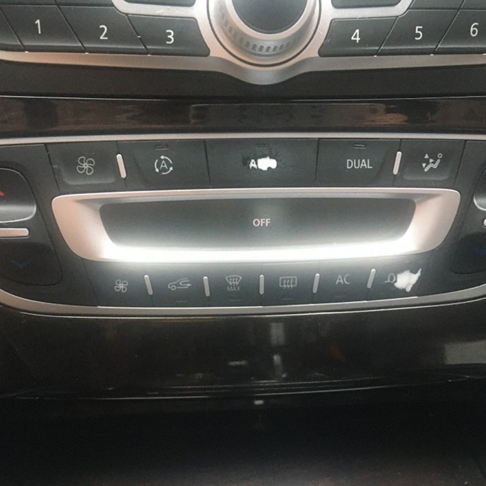 뉴sm5L43 뉴sm3L38 공조기 에어컨 버튼 까짐 해결 스티커 3장