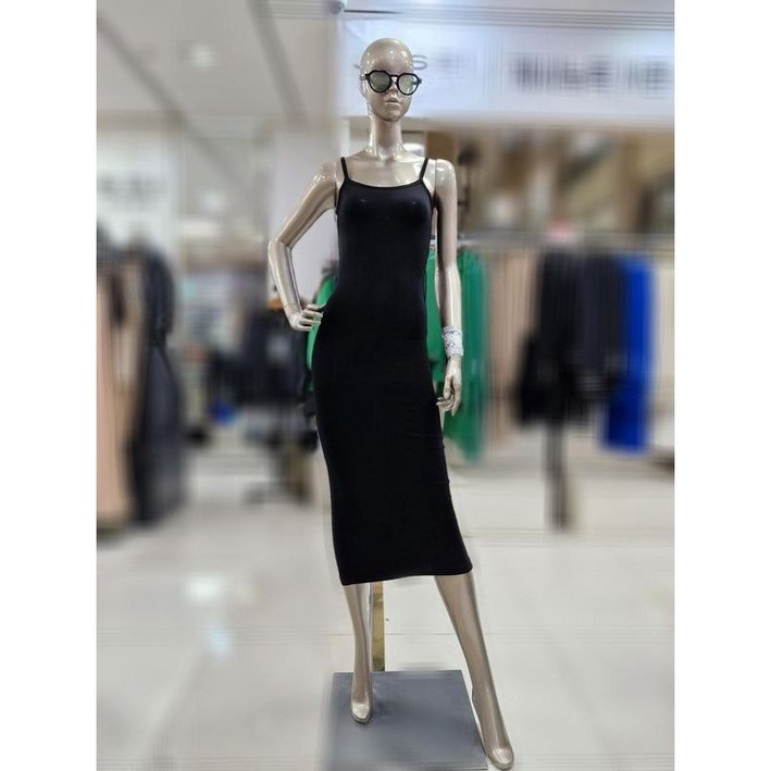 제시뉴욕 베이지+블랙 져지 끈 원피스셋트상품 JEM5OR2320OR 738052