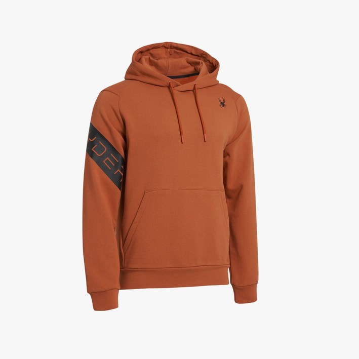 스파이더 본사 공용 로고 스포츠 테리 후디 SPIPCNHD305UDOR