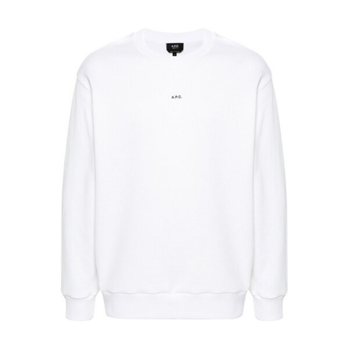 [아페쎄] 마이크로 로고 맨투맨 화이트 COHBX H27910 TAG