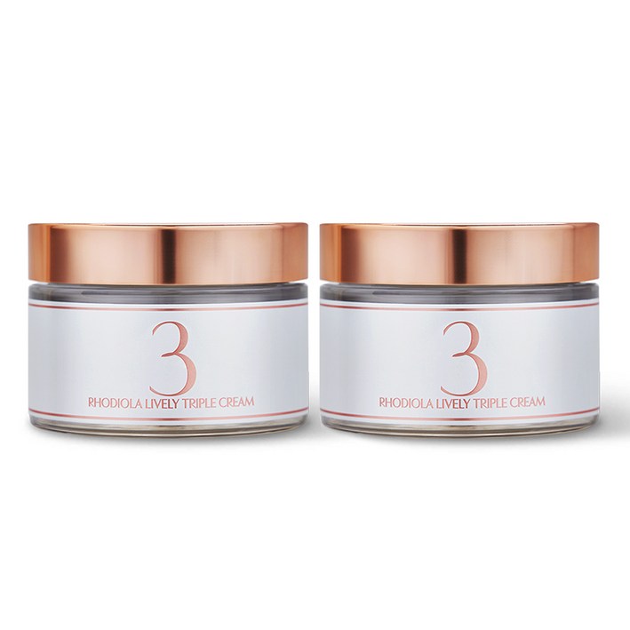 레센셜 로디올라 라이블리 트리플 크림 80ml, 2개, 80ml