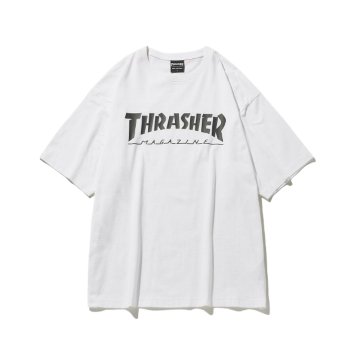 트래셔 THRASHER 매거진 반팔 티셔츠 화이트 매장정품