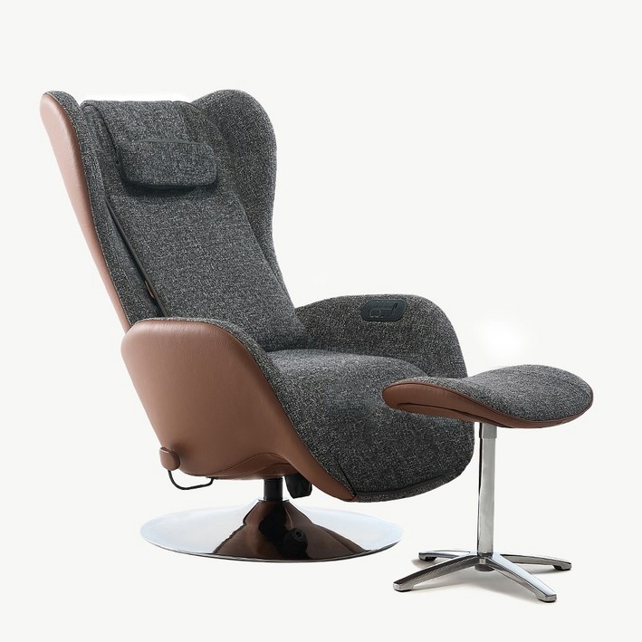 [알트레스트]AL002 마사지 리클라이너 기능성 패브릭 아이보리 안락 수면 안마의자