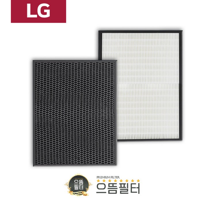 으뜸 국내산 LAN154DR필터 LG공기청정기 LAQ시리즈, 1세트