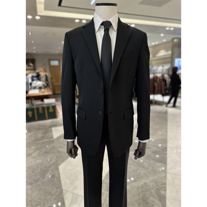 지이크 세미 남성 남자 정장 양복 캐주얼 남자정장 촬영 수트 하객룩 24 F/W 프리미엄 터치 베이직 셋업 8종택1 PJJ6000BK