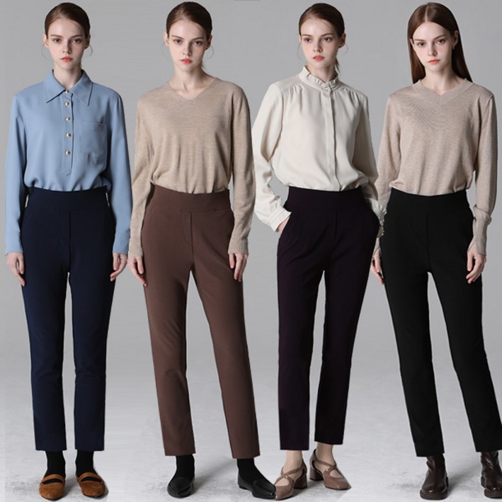 [백화점 출고] [홈쇼핑방송/르오트] 빅밴드 날씬핏 텐션 팬츠(4종택일)