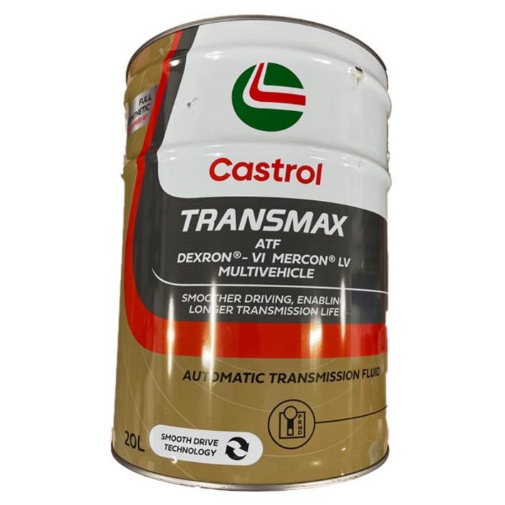 캐스트롤 트랜스맥스 멀콘 20L 정품, 1개, 캐스트롤 트랜스맥스 멀콘20L금색
