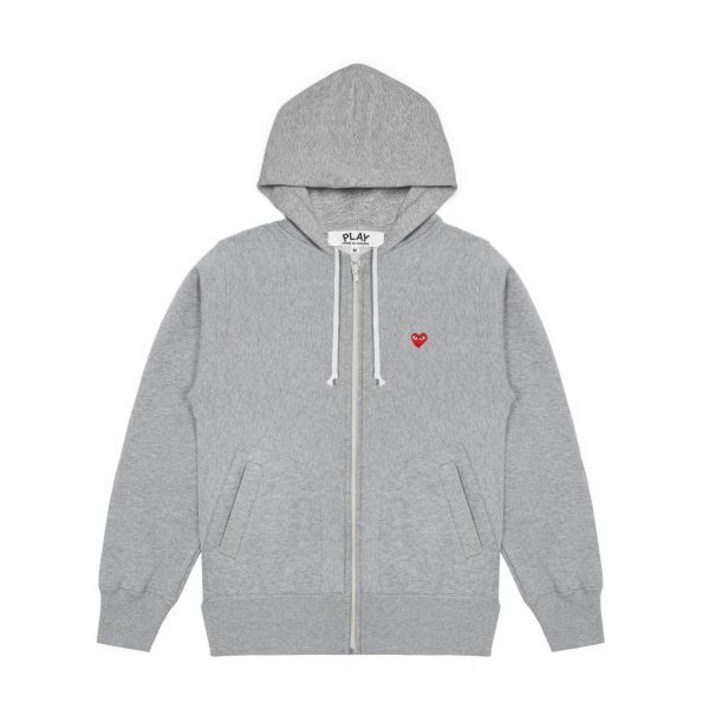 꼼데가르송 24FW 후드 티셔츠 P1T312 AZ T312 051 1 Gray 꼼데가르송 24FW 후드 티셔츠 P1T312 AZ T312 051 1 Gray