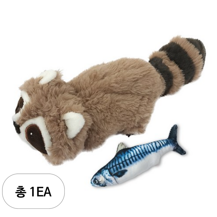 PETCARE 춤추는너구리 강아지용 자동장난감