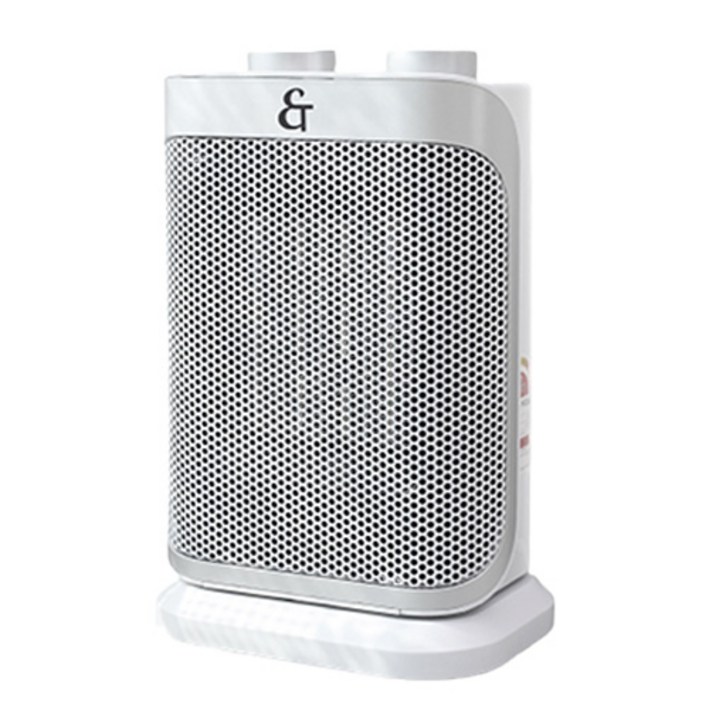 따스미 PCT 미니 온풍기 저소음 전기난로, 화이트