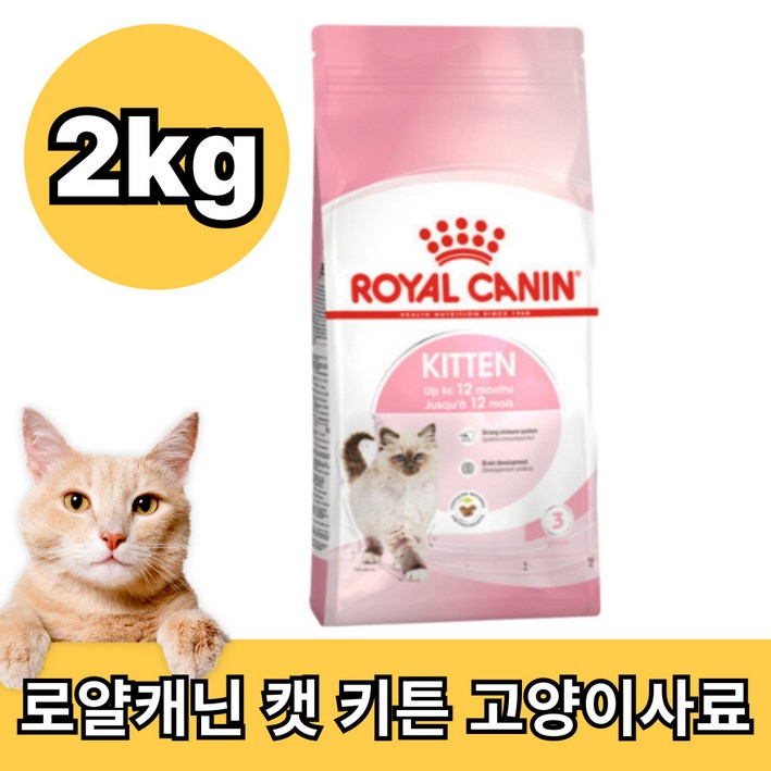 로얄캐닌 고양이 키튼 2kg, 2kg, 1개