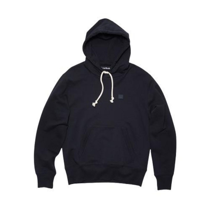 23FW ACNE STUDIOS 아크네 스튜디오 오가닉 후드 긴팔 블랙/ 그레이 CI0141