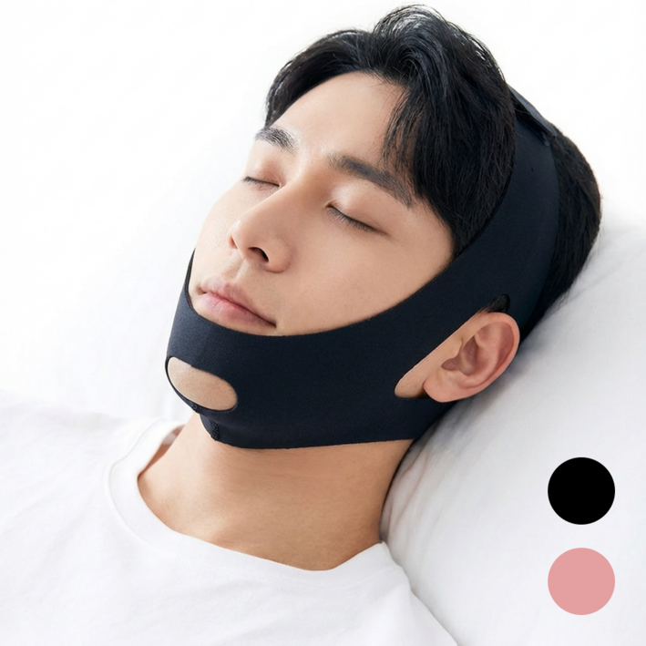 어반픽코 가벼운 심리스 코골이 입벌림방지 수면용 밴드