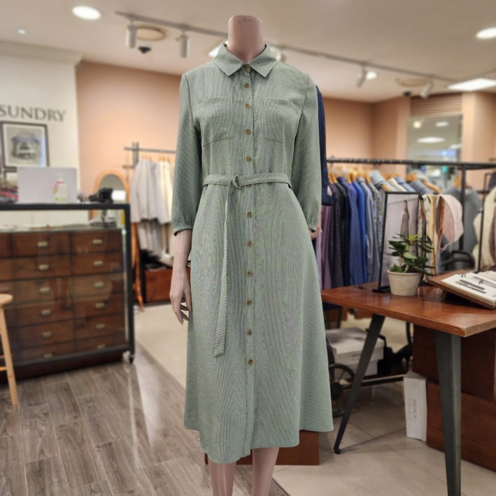 BCBG 올앤선드리  A라티나OP 원피스  A4M3O671   42   GREEN