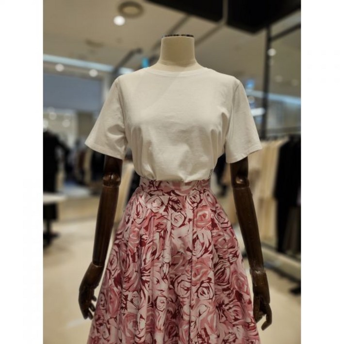 모조에스핀 라운드넥 로고포인트 티셔츠 S252MSC021