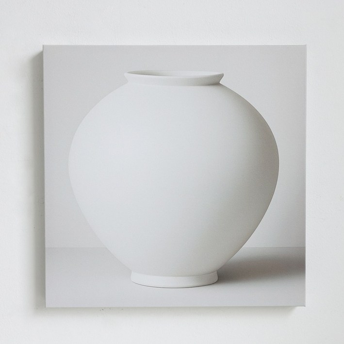 케이트가든 자체제작 달항아리 액자 풍수지리 현관 장식