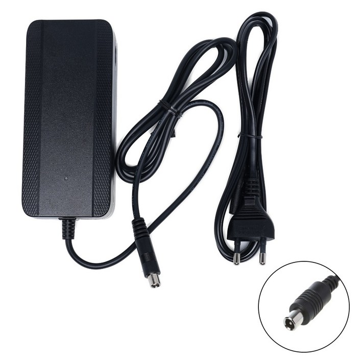 전동 킥보드 충전기 42V 2A 3pin 8mm 5.5 DC 전동 킥보드 충전기 42V 2A 3pin 8mm 5.5 DC