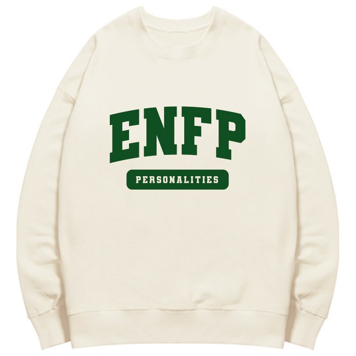 글래드블리스 남여공용 MBTI 특양면 오버핏 맨투맨
