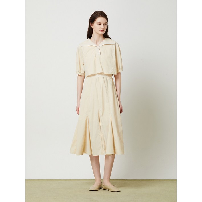 씨씨콜렉트 중계점 니트블록 레이어드 원피스 C242PSE137 여성 여름 원피스