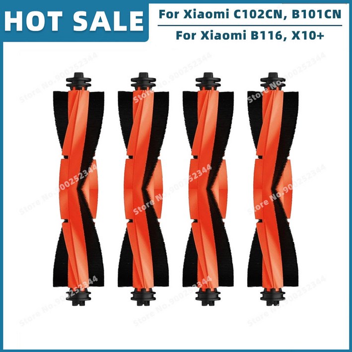 호환 Xiaomi Mijia Omni 2 C102CN , B101CN , B116 , X10 , X20 소모품 교체 예비 부품 액세서리 메인 사이드 브러시 헤파 필터 걸레 패드