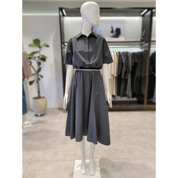 ZOOC 주크여성 크롭셔츠 셋업 민소매 롱원피스V242PSE939 110769