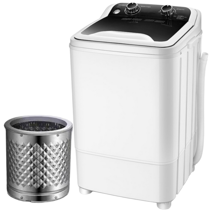 클린스 반자동 소형 미니 세탁기 5kg 반자동 걸레 원룸 속옷 양말 운동복  기숙사 통돌이