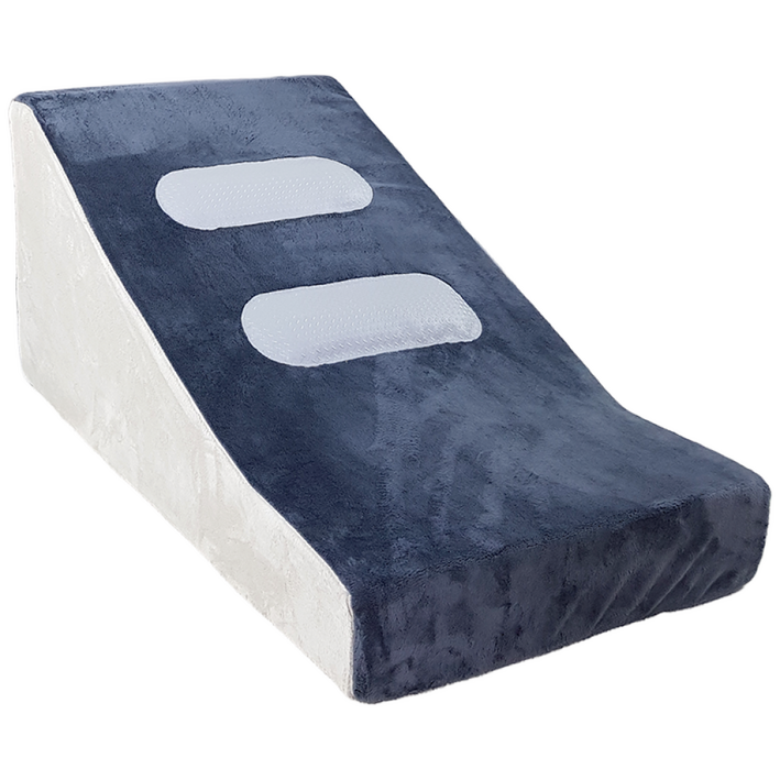 8 DECO 프리미엄 투스텝 펫 스텝 슬라이드 대형, 블루, 1개