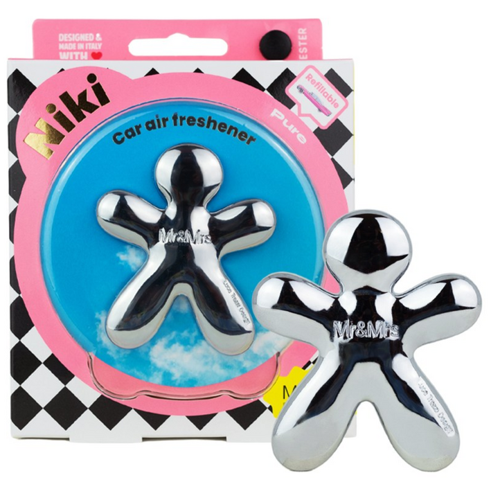 공식수입정품 미스터앤미세스 니키 차량용 방향제 본품, 니키본품 클리어, 1개