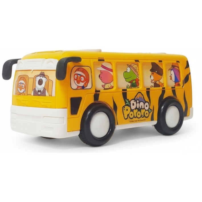 뽀로로사파리미니버스 장난감 완구 선물, 1개, 단일