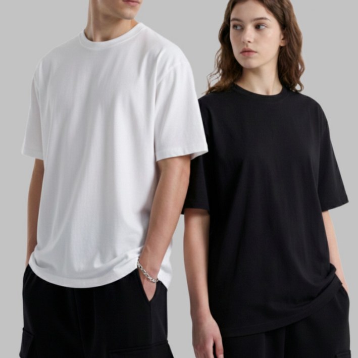 매장정품 유니클로 반팔티 11 남여공용 이너티셔츠  뉴브온 파우치