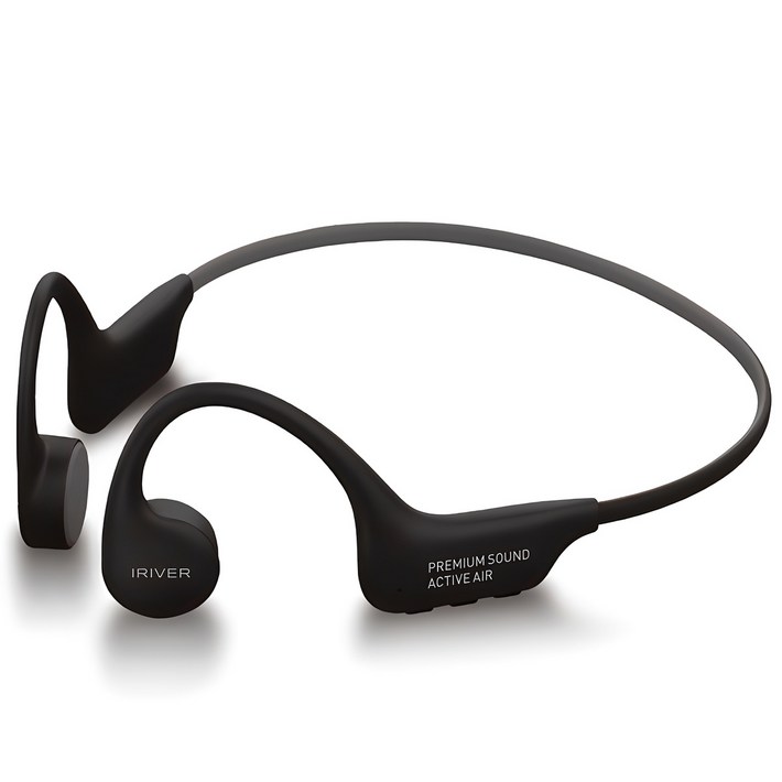 아이리버 골전도 블루투스 이어폰, IBCAIR9, 블랙