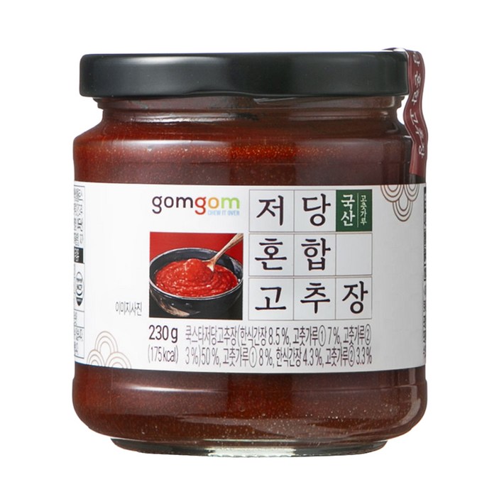 곰곰 저당 혼합 고추장, 230g, 1개