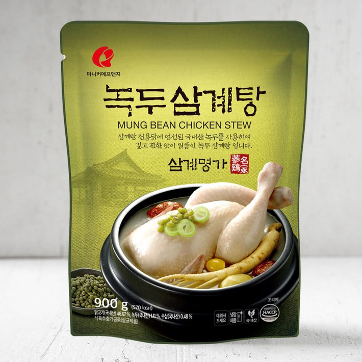 마니커에프앤지 녹두 삼계탕 냉장