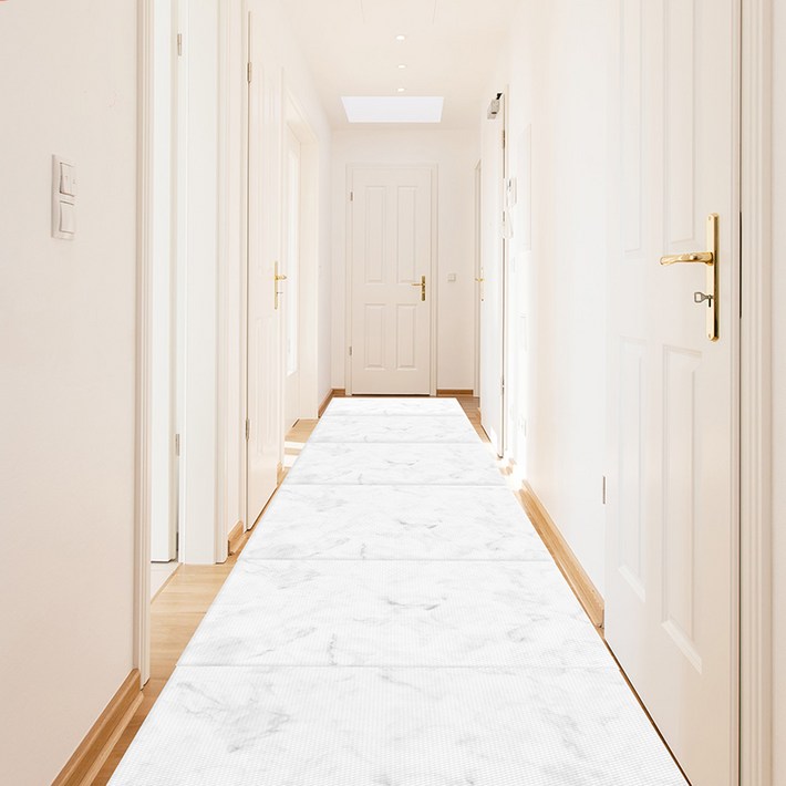 디팡 펫 플레이 매트 70폭, 마블 화이트, 1개