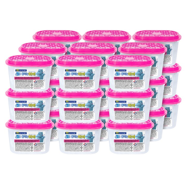 물먹는하마 옷장용 제습제 본품, 300g, 27개 물먹는하마 옷장용 제습제 본품, 300g, 27개