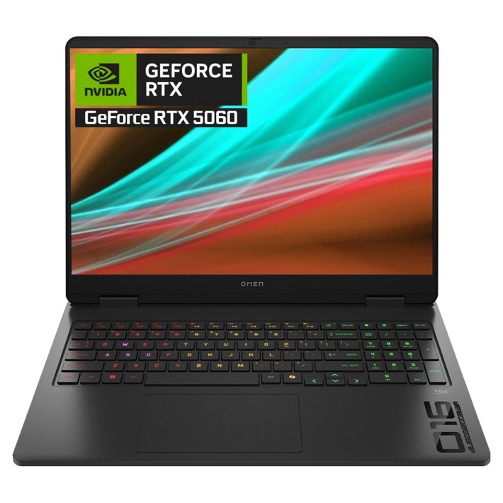 HP 2025 오멘 16 슬림 코어Ultra7 인텔 15세대 지포스 RTX 5060
