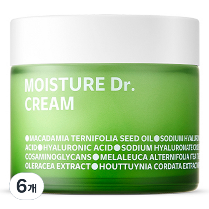 아이소이 모이스춰 닥터 장수진 수분크림, 70ml, 6개
