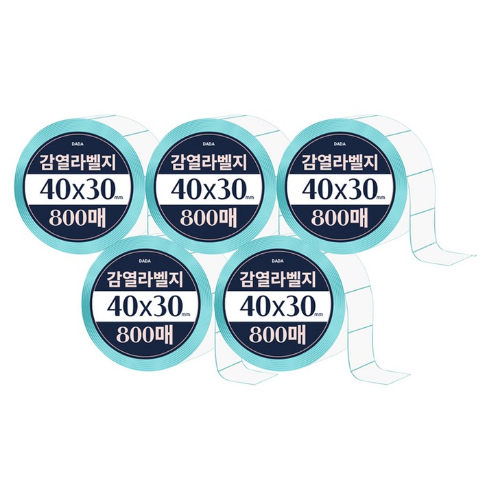 다다 감열라벨 800매 다다 감열라벨 800매