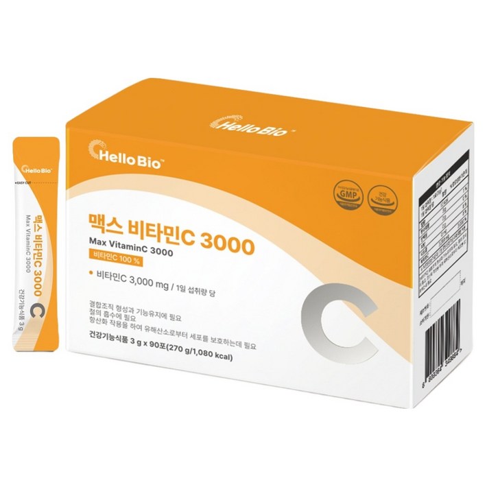 헬로바이오 맥스 비타민C 3000 90p
