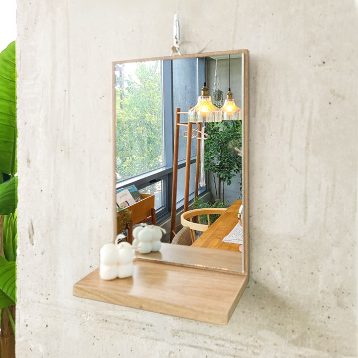 선반 미니 벽거울