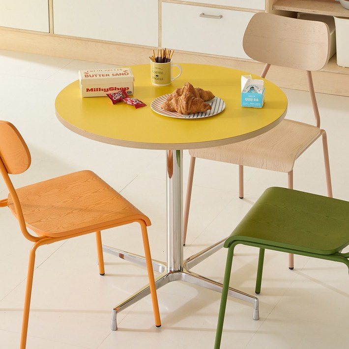 스테이인무드 두오무800 원형 식탁 카페 테이블