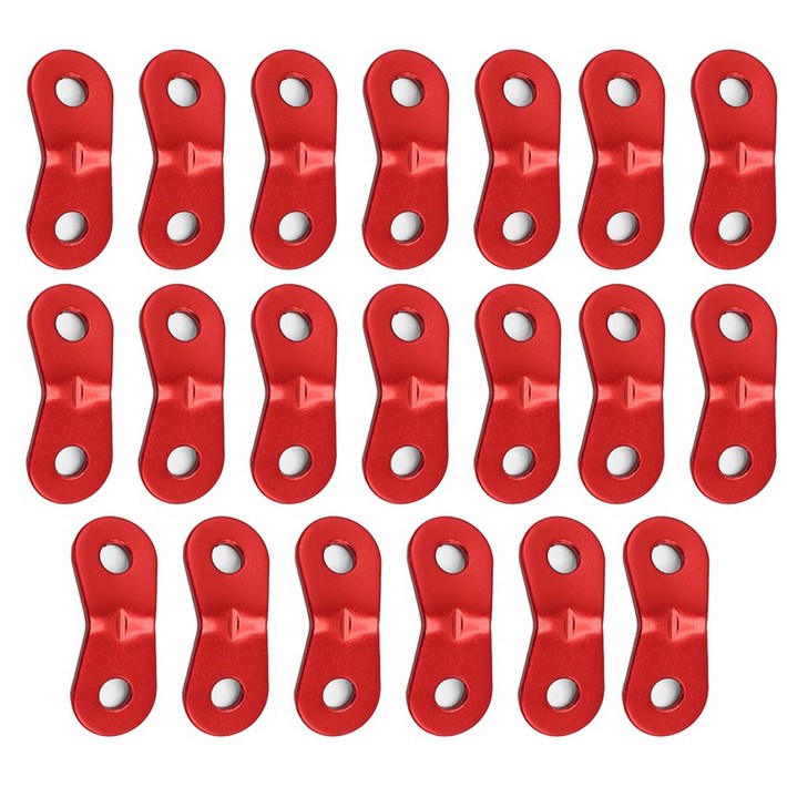 땅콩 스토퍼 캠핑용 막대 알루미늄 타프고정, 레드