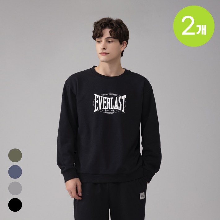 에버라스트 11 남자 기모 맨투맨 티셔츠 긴팔티