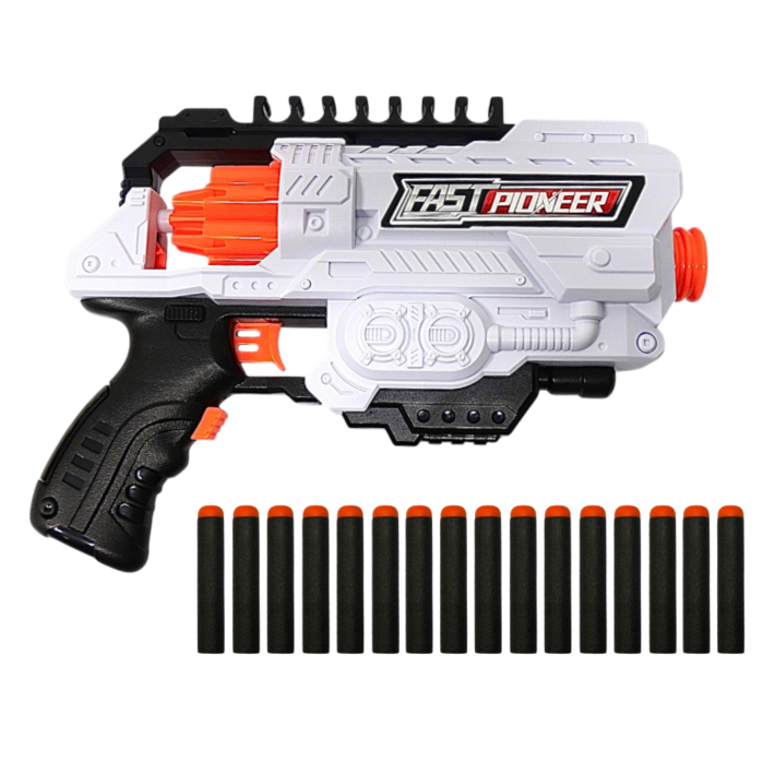 스피드 블래스터 자동 연발 장난감총, 1개