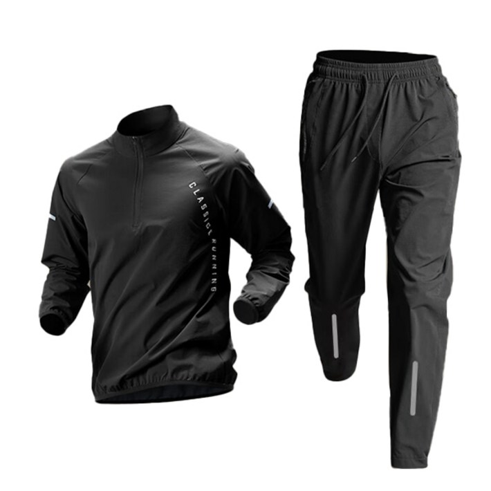 리츠제이 스포츠 런닝 긴팔 트레이닝복 세트 사계절 경량 셋업