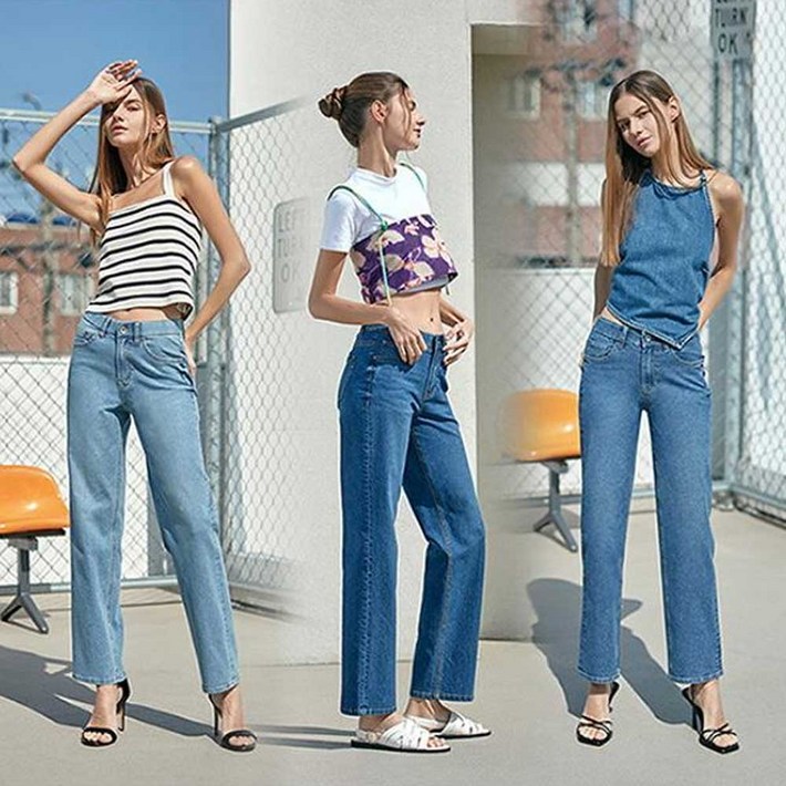 [인디고랩] 24SS 쿨라이트 릴렉스 여성 썸머데님 3종